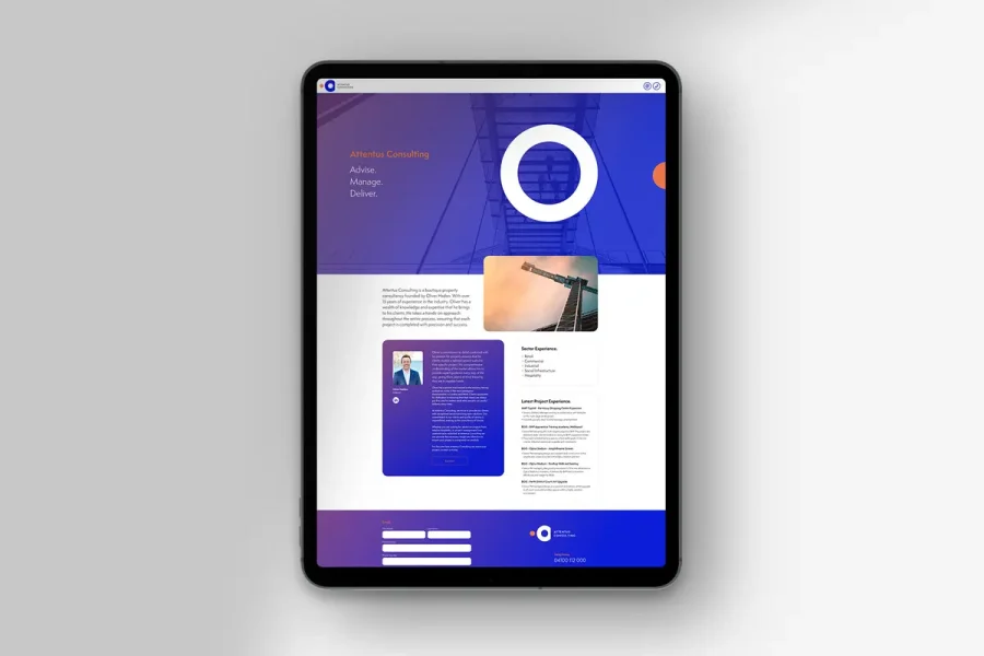 web design perth attentus consulting