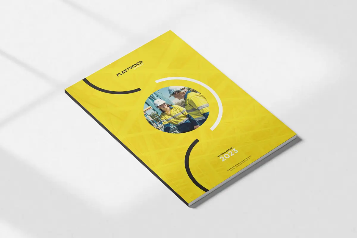 annual report design perth fleetwood australia